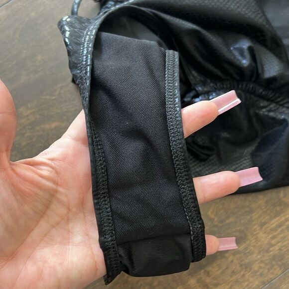 Sexy One Piece Swimsuits One Shoulder Cut Out High Cut Snake Print - Picture 10 of 13